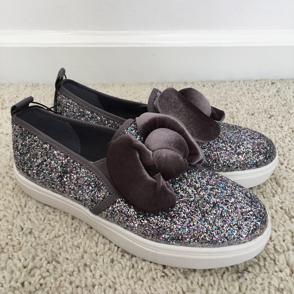 NWT Harper Canyon Girls Christie Glitter Slip-0n - Picture 2 of 8